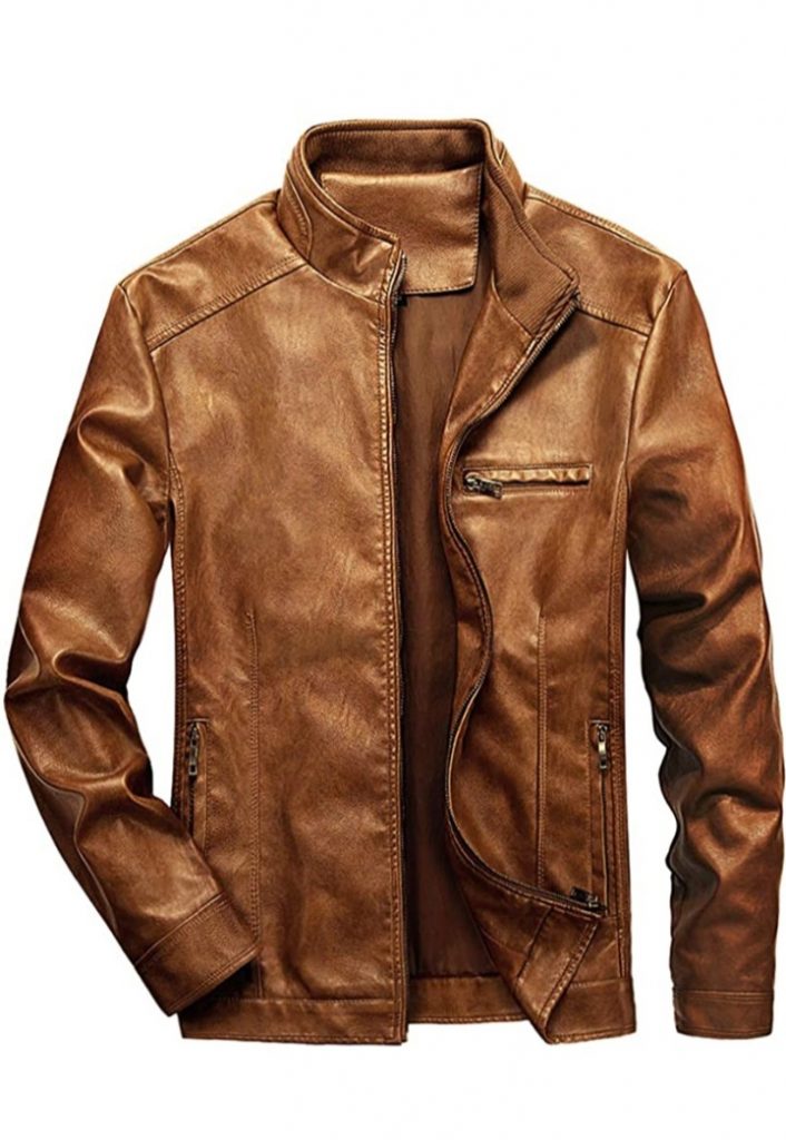 Casual Leather Jacket – Ark of Fashion