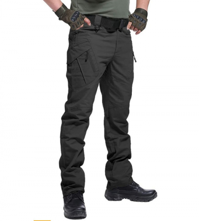 Men’s Tactical Pants Rip-Stop Lightweight Stretch Military Cargo Work Hiking Pants