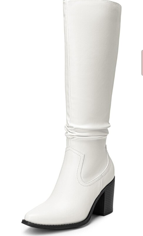 Women’s Knee-High Leather Boots, Comfortable, Pull On Side Zipper Dream Pairs